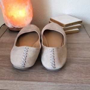 Lucky Brand Shoes - Lucky Brand faux snake skin flats 6.5 Lucky Brand Shoes - Lucky Brand faux snake skin flats 6.5